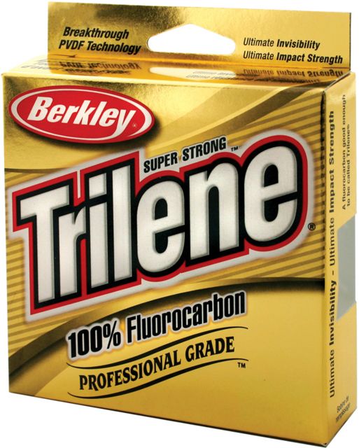 Berkley Trilene Fluorocarbon Professional Grade Line 110 Yards Clear 12 lbs 176606