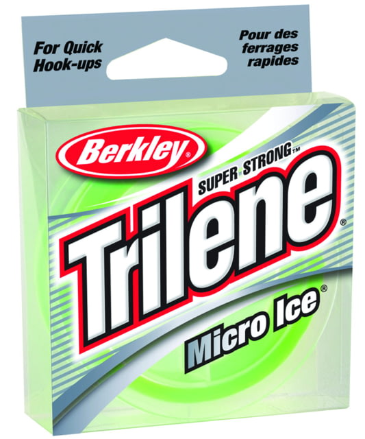 Berkley Trilene Micro Ice Mono Line 4Lb 110yd Solar