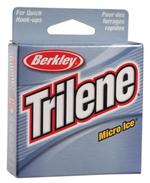 Berkley Trilene Micro Ice Mono Line 8Lb 110yd Clear Steel