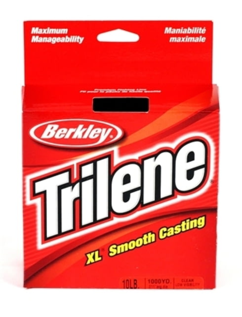 Berkley Trilene XL Mono Line 10lb 1000yd Economy Spool Clear