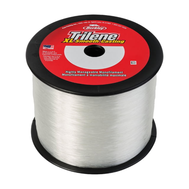 Berkley Berkley Trilene XL Mono Line 2lb 3000yd Clear 0.005 in/0.12 mm