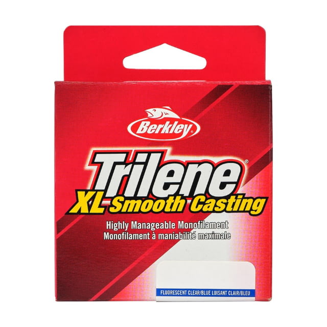 Berkley Berkley Trilene XL Mono Line 4lb 110yd Pony Spool Fluorescent Clear/Blue 0.008 in/0.20 mm