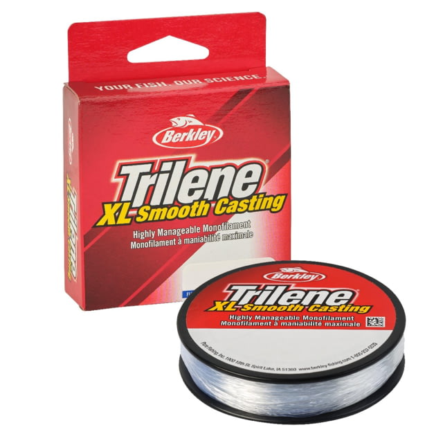 Berkley Berkley Trilene XL Mono Line 8lb 110yd Pony Spool Fluorescent Clear/Blue 0.010 in/0.25 mm