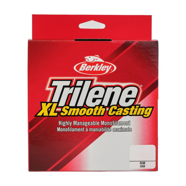 Berkley Berkley Trilene XL Monofilament Line 0.008in/0.20mm 4lb/1.8kg 1000yd/914m Clear 0.008 in/0.20 mm