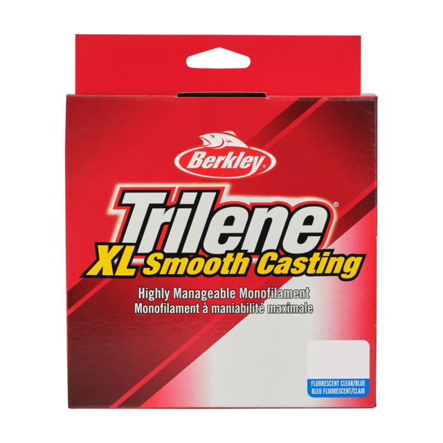 Berkley Trilene XL Monofilament Line 0.009in/0.22mm 6lb/2.7kg 1000yd/914m Fluorescent Clear/Blue