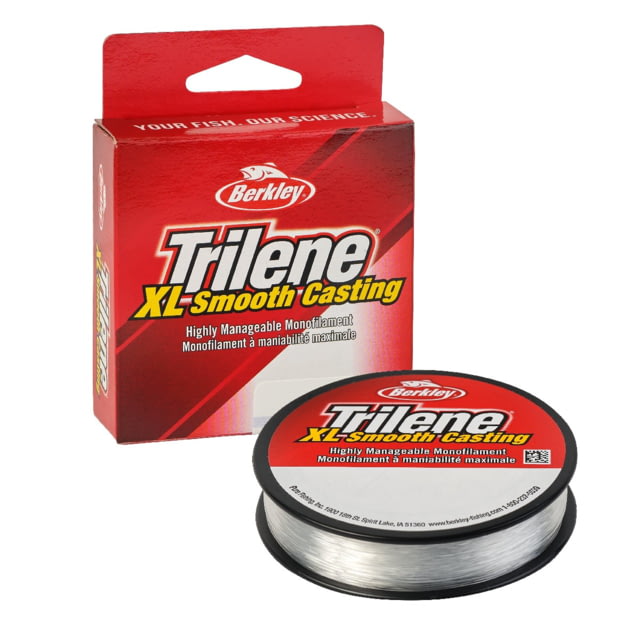 Berkley Berkley Trilene XL Pony Spool Clear 110 Yards 8 lbs Clear 0.010 in/0.25 mm
