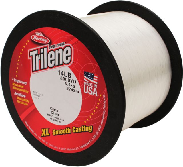 Berkley Trilene XL Service Spool Clear 3000 Yards 14 lbs 175760