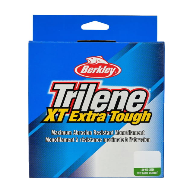 Berkley Berkley Trilene XT Monofilament Line 0.010in/0.25mm 6lb/2.7kg 1000yd/914m Low-Vis Green 0.010 in/0.25 mm