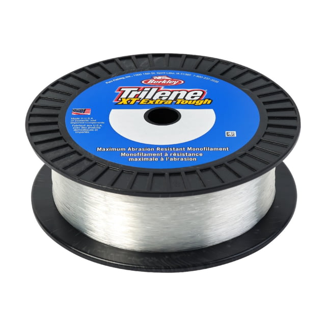 Berkley Berkley Trilene XT Monofilament Line 0.015in/0.38mm 12lb/5.4kg 1000yd/914m Clear 0.015 in/0.38 mm