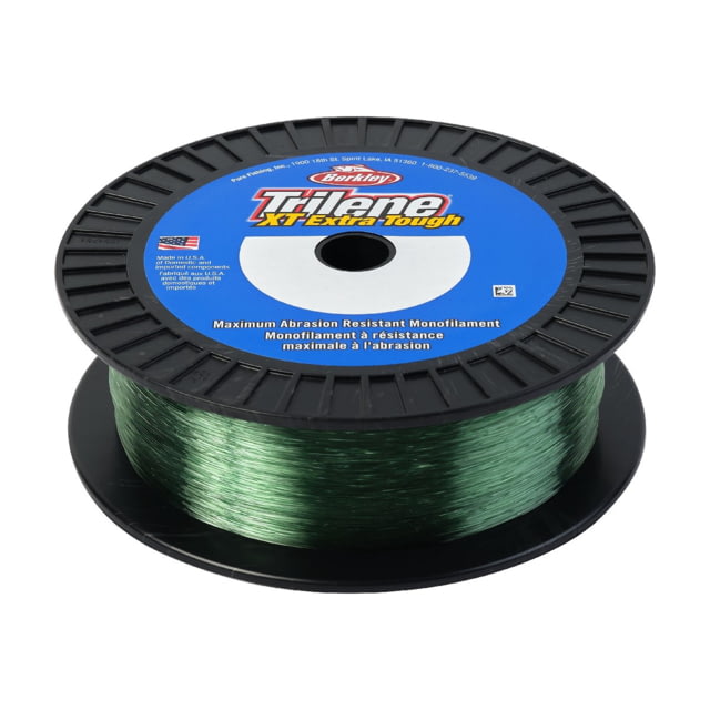 Berkley Berkley Trilene XT Monofilament Line 0.016in/0.40mm 14lb/6.3kg 1000yd/914m Low-Vis Green 0.016 in/0.40 mm