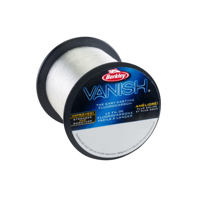 Berkley Vanish Fluorocarbon Line 0.016in/0.40mm 20lb/9kg 350yd/320m Clear