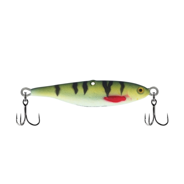 Berkley Vibrato Saltwater Hard Bait Metal Jig 004 1/8 oz 1 1/2in / 4cm Hook Size 12 2 Hooks Nat White Perch