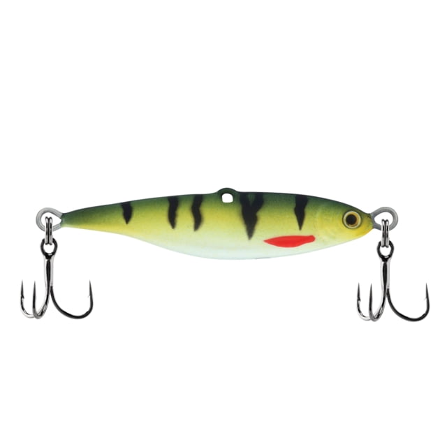 Berkley Vibrato Saltwater Hard Bait Metal Jig 007 1/4 oz 1 3/4in / 4cm Hook Size 8 2 Hooks Nat White Perch