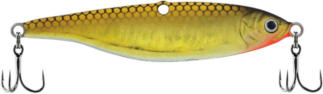 Berkley Vibrato Saltwater Hard Bait Metal Jig 010 3/8 oz 2in / 5cm Hook Size 8 2 Hooks Nat Golden Shiner