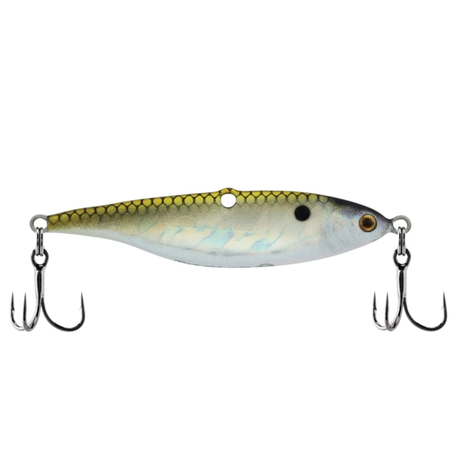 Berkley Vibrato Saltwater Hard Bait Metal Jig 021 3/4 oz 2 1/2in / 6cm Hook Size 8 2 Hooks Holo Greenie