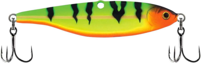 Berkley Vibrato Saltwater Hard Bait Metal Jig 028 1 oz 2 5/8in / 7cm Hook Size 6 2 Hooks Fire Tiger Gold