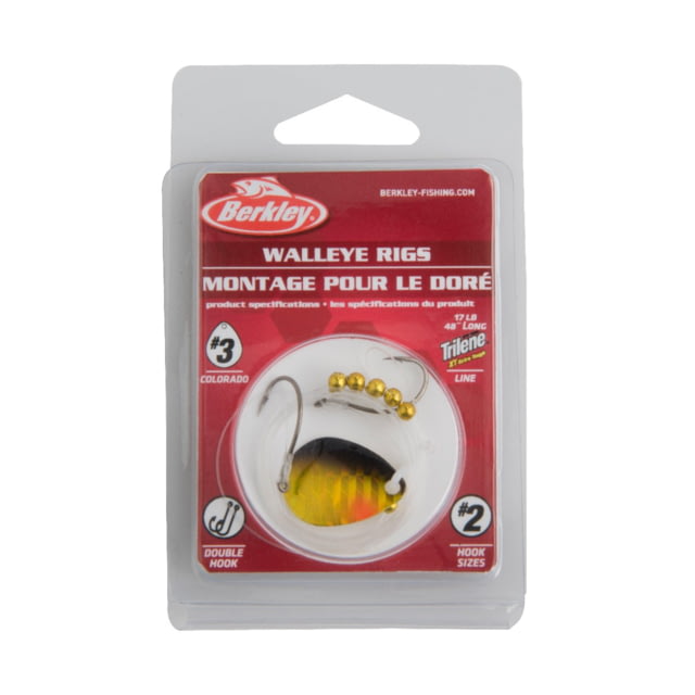 Berkley Berkley Walleye Rig - Colorado Black Gold 3