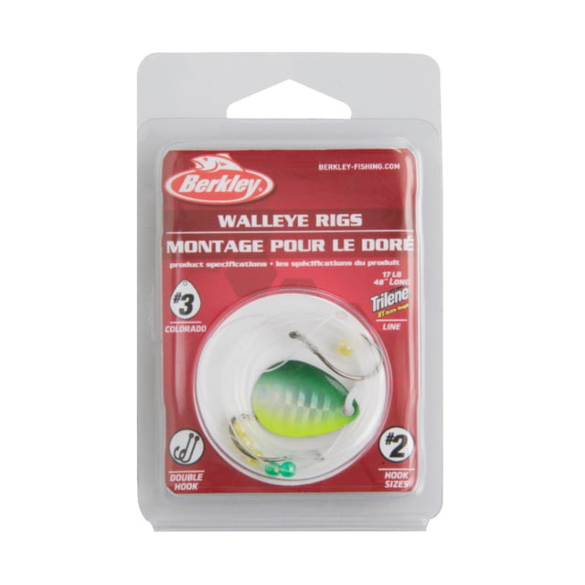 Berkley Berkley Walleye Rig - Colorado Lime Chartreuse 3