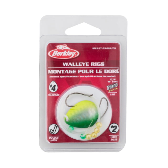 Berkley Berkley Walleye Rig - Colorado Lime Chartreuse 4