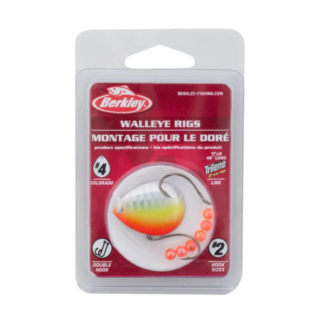 Berkley Berkley Walleye Rig - Colorado Orange Chartreuse 4
