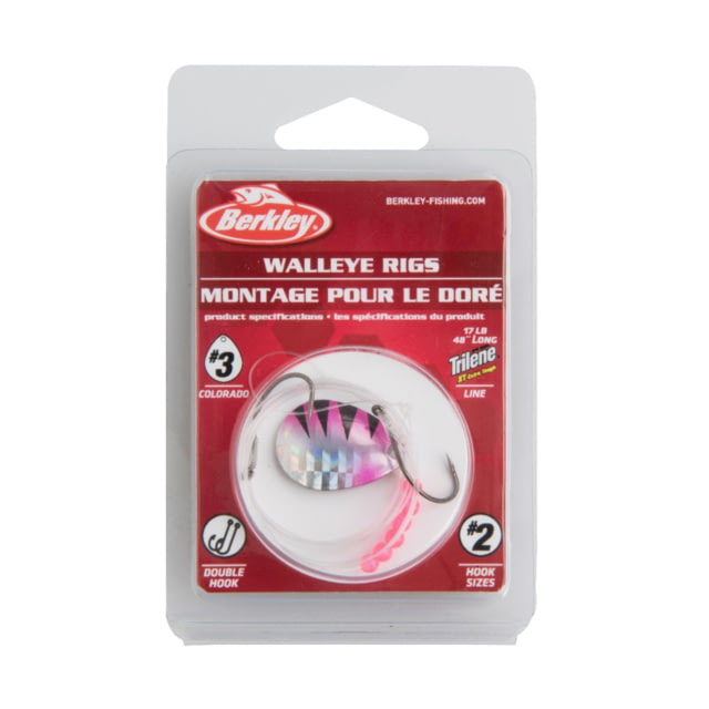 Berkley Berkley Walleye Rig - Colorado Pink Perch 3