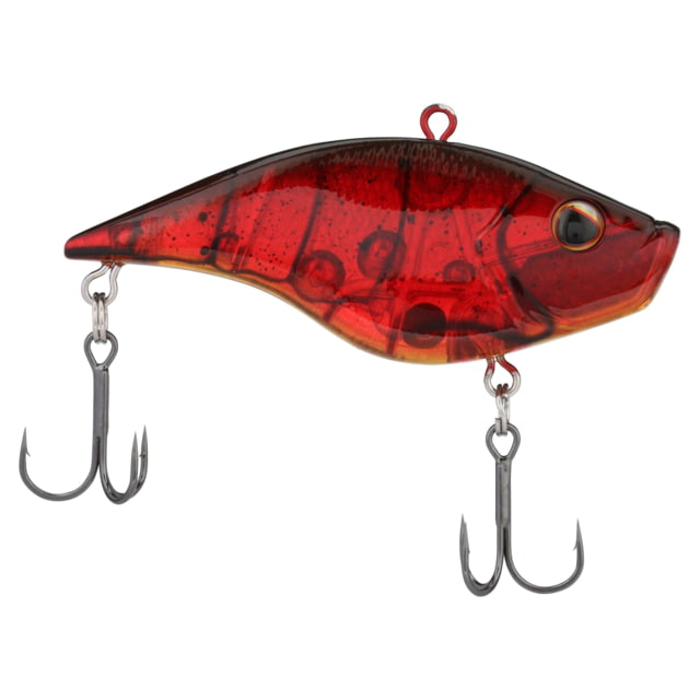 Berkley Warpig Hard Bait Crankbait 1/2 1/2 oz 3in / 8cm Sinks Hook Size 5 2 Hooks Ghost Red Craw