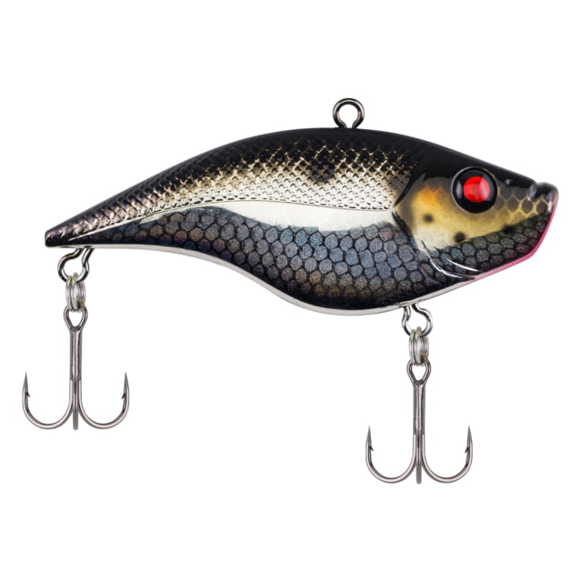 Berkley Warpig Hard Bait Crankbait 1/4 1/4 oz 2in / 5cm Sinks Hook Size 8 2 Hooks Black Silver