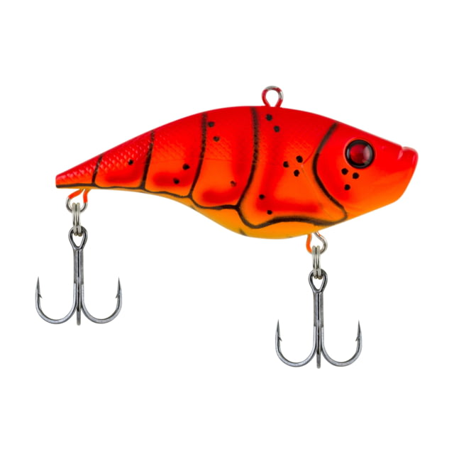 Berkley Warpig Hard Bait Crankbait 1/4 1/4 oz 2in / 5cm Sinks Hook Size 8 2 Hooks Blood Orange Craw