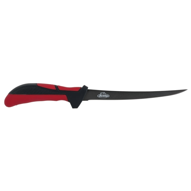 Berkley XCD Fillet Knife 7in Red/Gray/Black