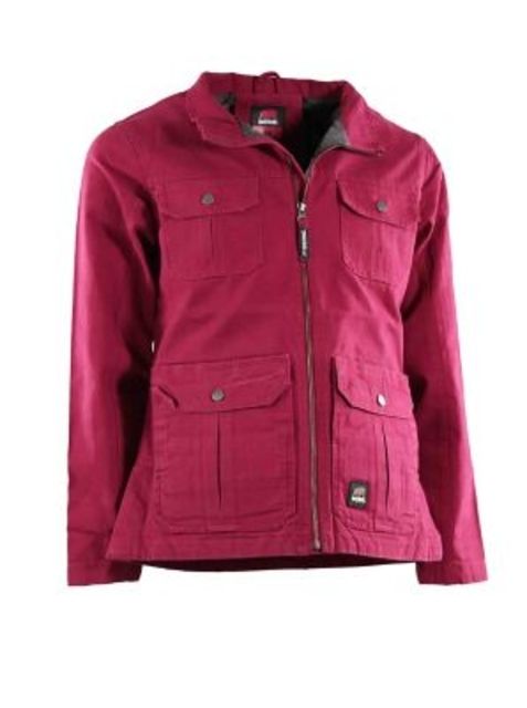 Berne Concealed Carry Ladies Lightweight Sierra One One Jacket - Women's Pomegranate Small Regular