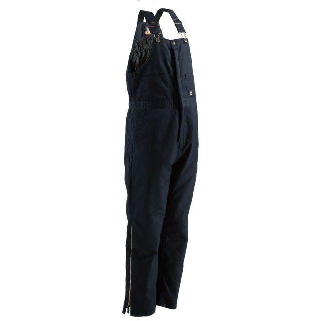 Berne Deluxe Twill Insulated Bib Overall - Mens Navy Large Regular