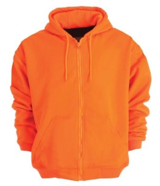 Berne Enhanced Visibility Hooded Sweatshirt - Men's Orange 6XL Regular