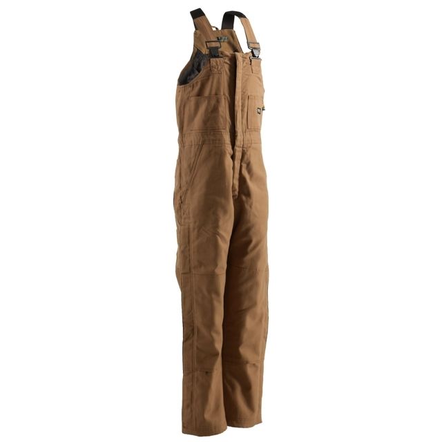 Berne FR Deluxe Bib - Men's Brown Duck Extra Large Tall