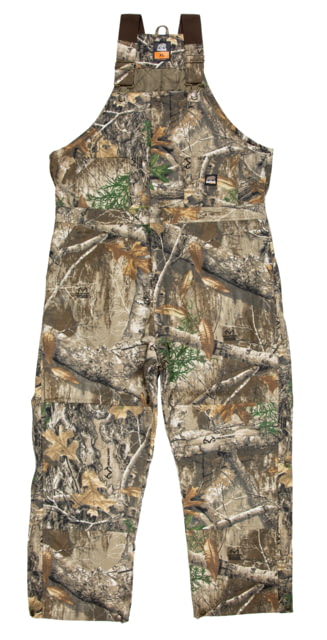 Berne Heritage Insulated Bib Overall - Men's Realtree Edge Extra Large Short
