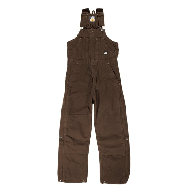 Berne Highland Washed Insulated Bib Overall - Men's Bark 5XL