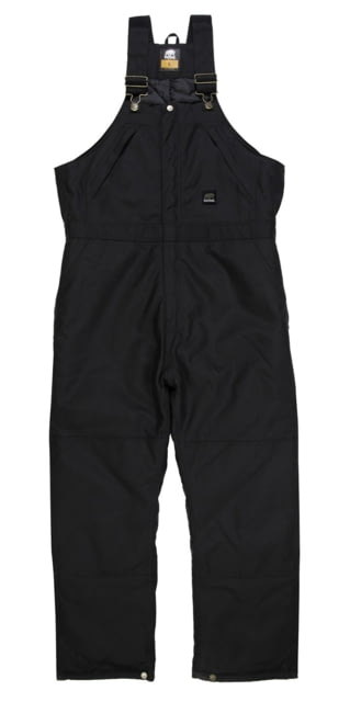 Berne ICECAP Insulated Bib Overalls- Men's Black Small Short