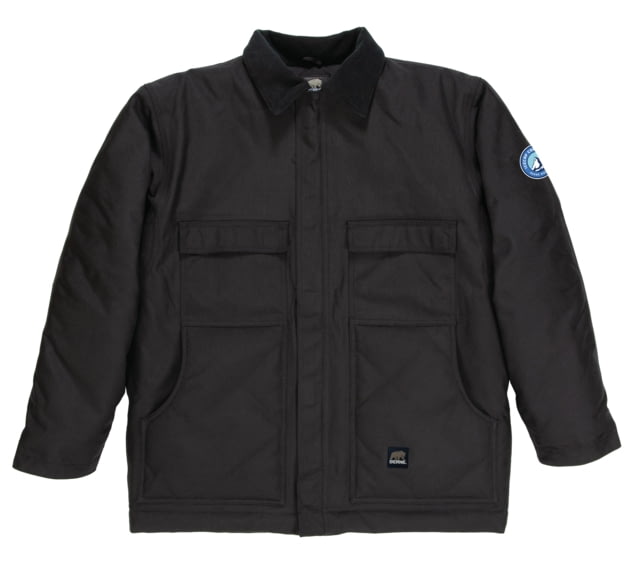 Berne ICECAP Insulated Chore Coat- Men's Black 4XL