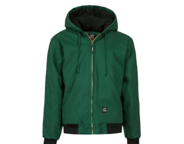 Berne Original Hooded Jacket – Men’s Green 6XL Regular