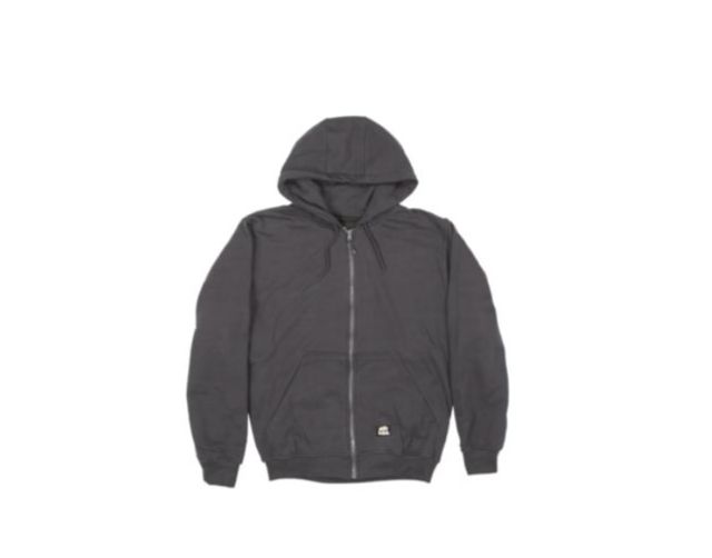 Berne Original Hooded Sweatshirt - Men's Charcoal 4XL Regular