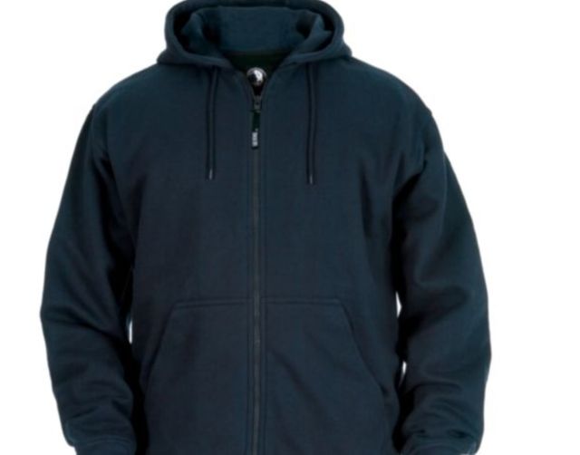 Berne Original Hooded Sweatshirt - Men's Navy 5XL Tall