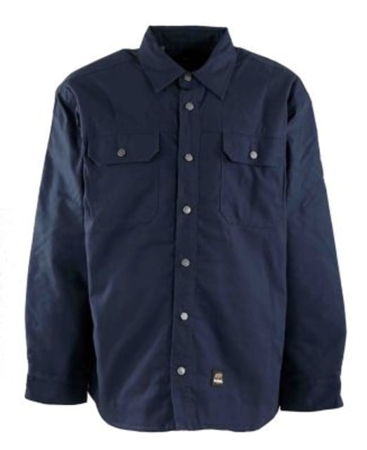 Berne Traditional Shirt Jacket - Men's Navy 2XL Tall
