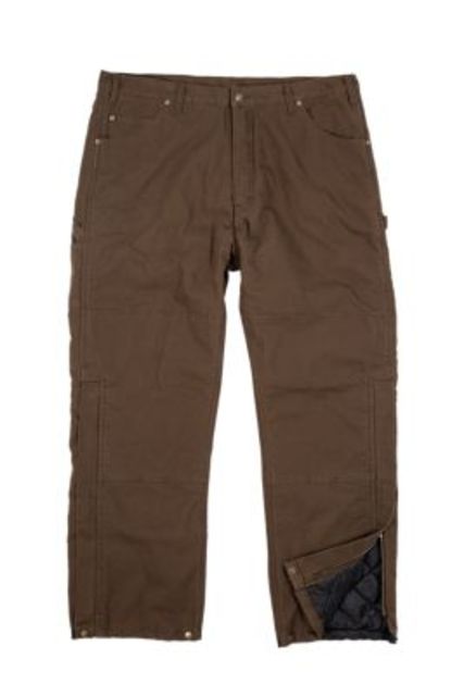 Berne Washed Duck Outer Pant - Men's Bark 38X36