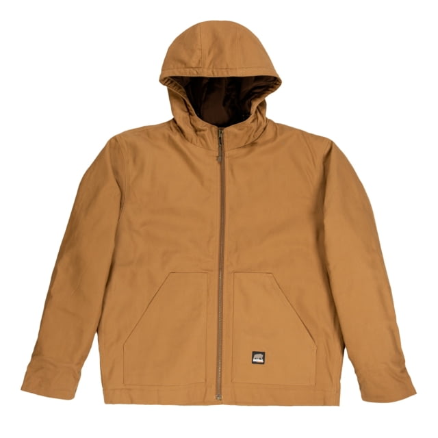 Berne Workmans Hooded Jacket - Men's Brown Duck 4XL
