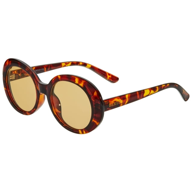 Bertha Annie Polarized Sunglasses - Women's Tortoise Frame Amber Lens Tortoise/Amber One Size