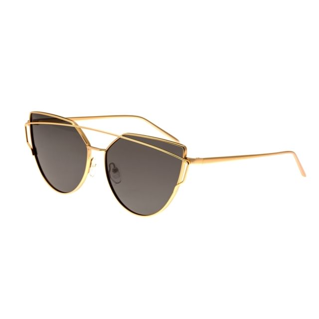 Bertha Aria Polarized Sunglasses Gold/Black One Size