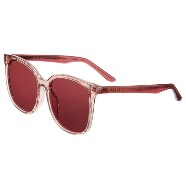 Bertha Avery Polarized Sunglasses - Women's Pink Frame Pink Lens Pink/Pink One Size
