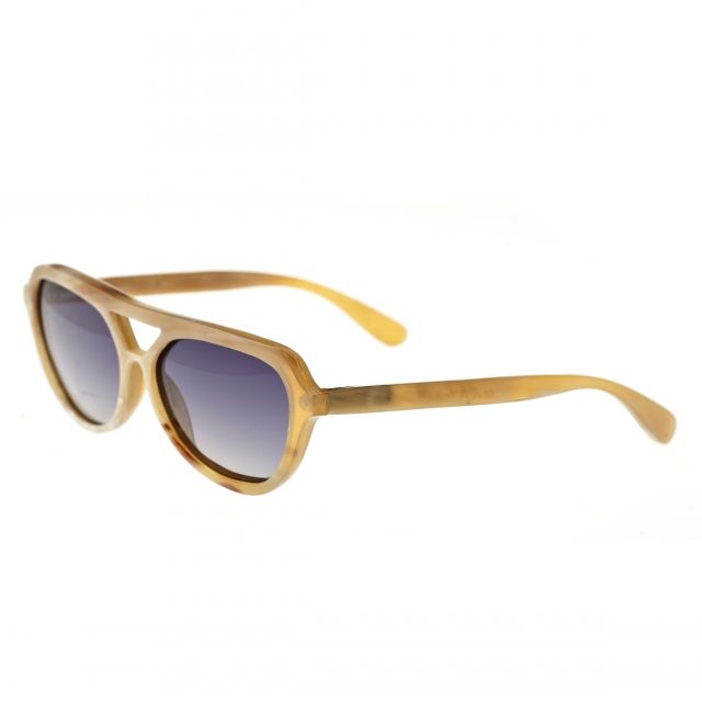 Bertha Brittany Polarized Sunglasses - Women's Vanilla Frame Black Lens Vanilla/Black One Size