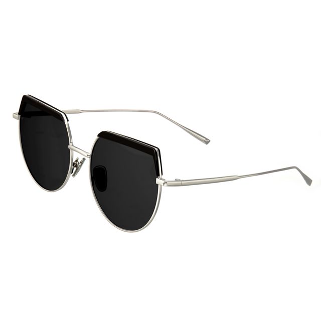 Bertha Callie Polarized Sunglasses Black/Black One Size