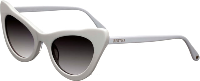 Bertha Kitty Handmade in Italy Sunglass - Women's White One Size