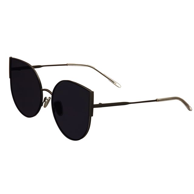 Bertha Logan Polarized Sunglasses Black/Black One Size